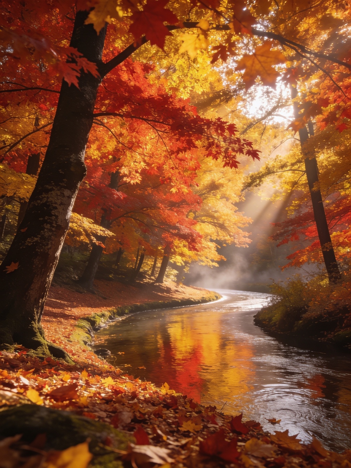 Herbstwald