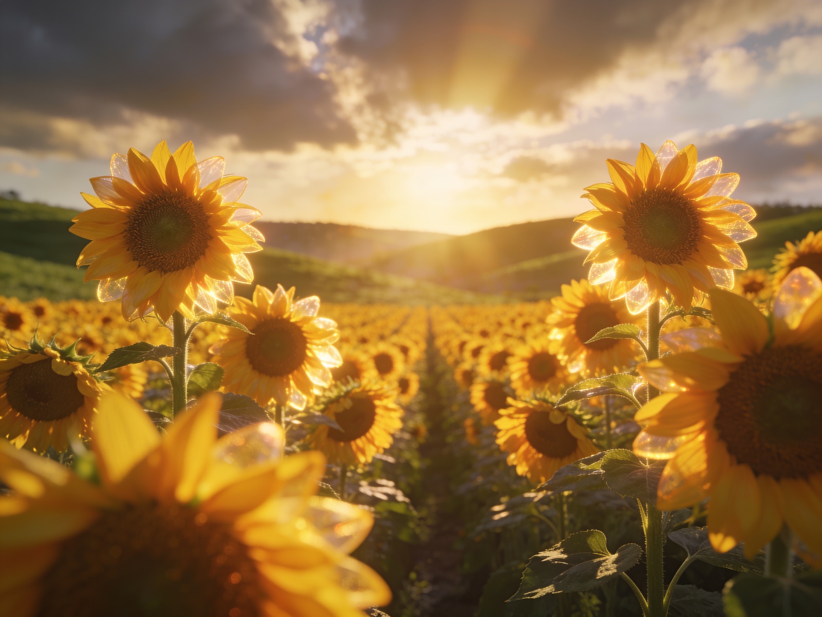 Sonnenblumenfeld